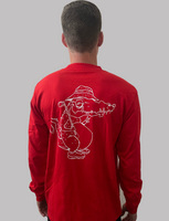 Signature Logo Long sleeve in Red