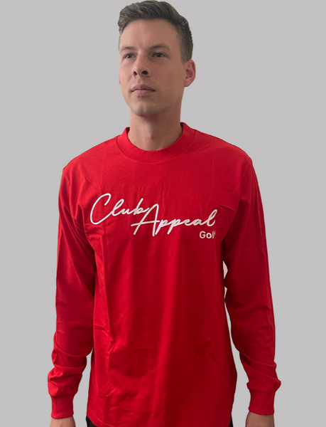 Signature Logo Long sleeve in Red