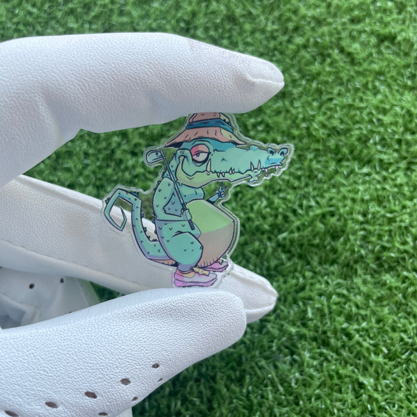 Acrylic Alligator Ball Marker