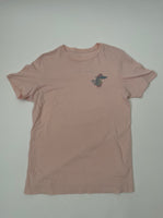 Gator Tee in Pale Pink