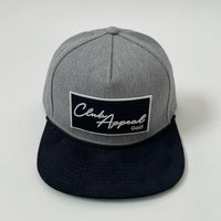 Signature Box Logo Flat Brim SnapBack Rope hat