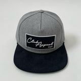 Signature Box Logo Flat Brim SnapBack Rope hat